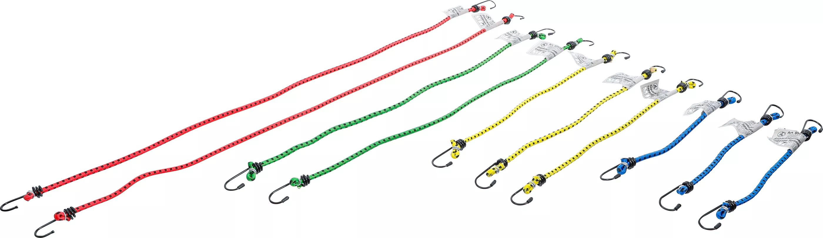 Bagagespännarsats 300-800 mm 10-delar