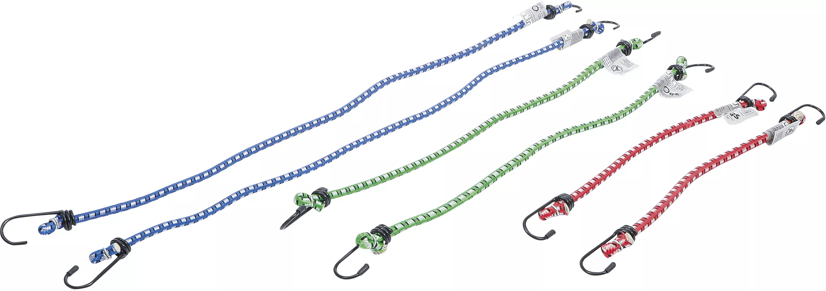 Bagagespännarsats 300, 450, 600 mm 6-delar