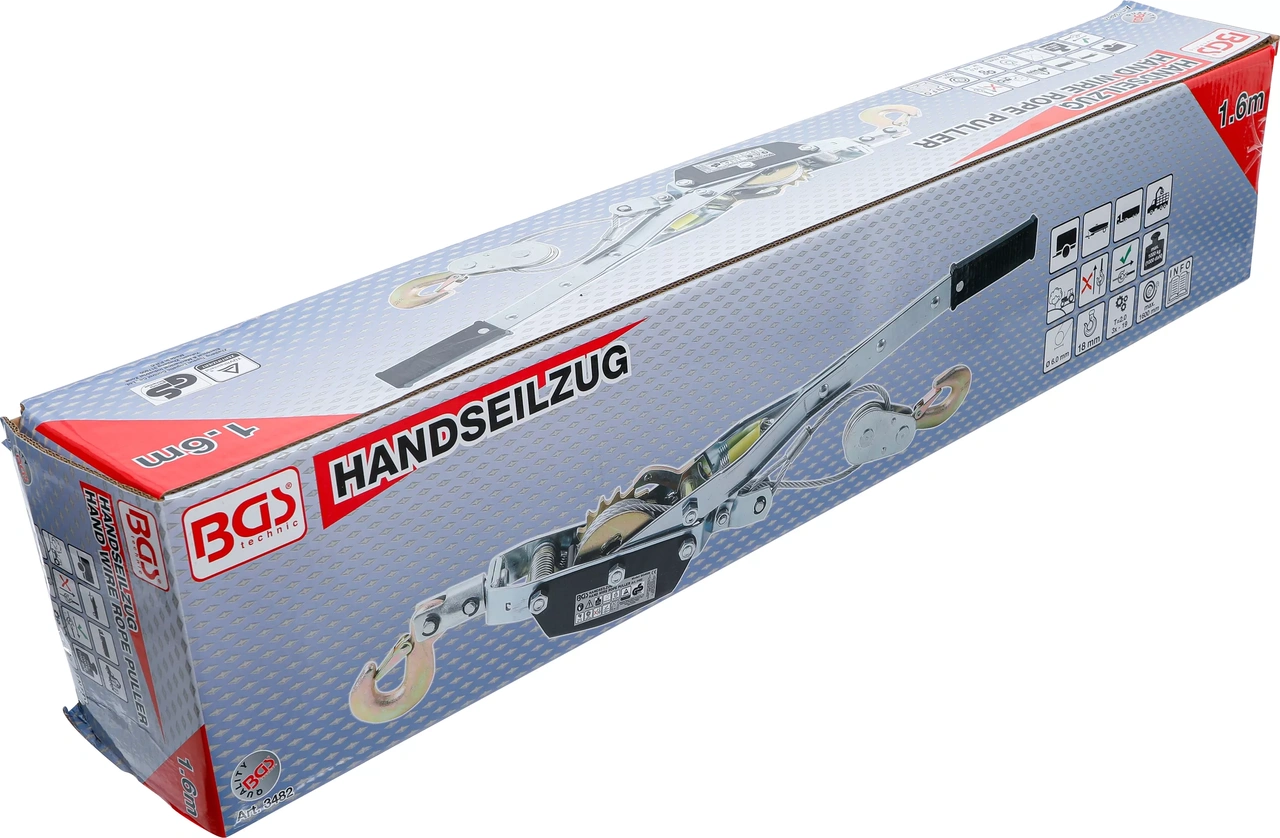Manuellt wireblock | 1000 daN