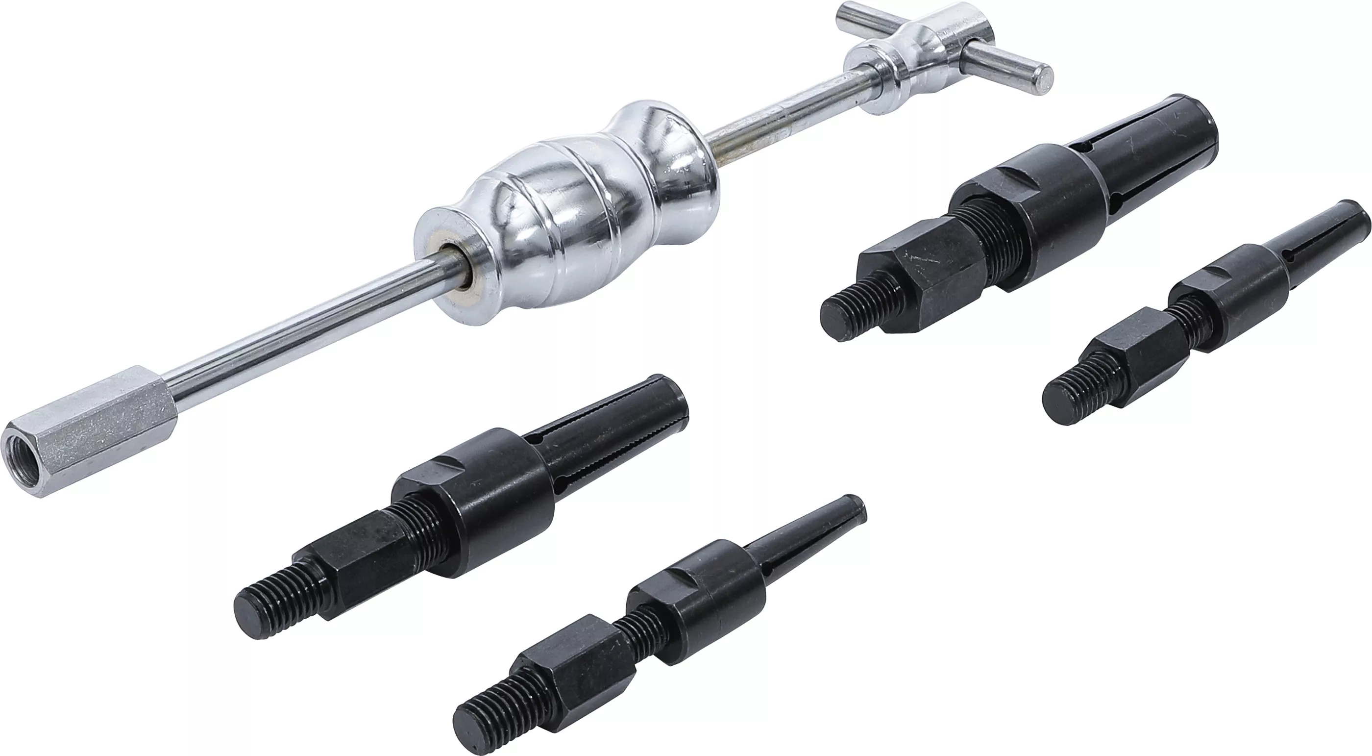 Bottenhål-Innerlager-Avdragare-sats med glidhammare | 5 delar