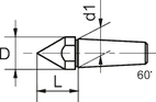 Standard spets 12mm till Art. 3318