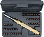 Stämpelsats 36-delar m. 4mm bokstäver och siffror
