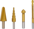 Multi-Borr-Sats | HSS-G | titan-nitrerat | 4 delar