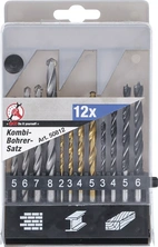 Kombi-borrsats | 2 - 8 mm | 12 delar