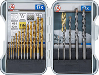 Kombi-Borr-sats | 1,5 - 10 mm | 17 delar