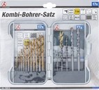 Kombi-Borr-sats | 1,5 - 10 mm | 17 delar