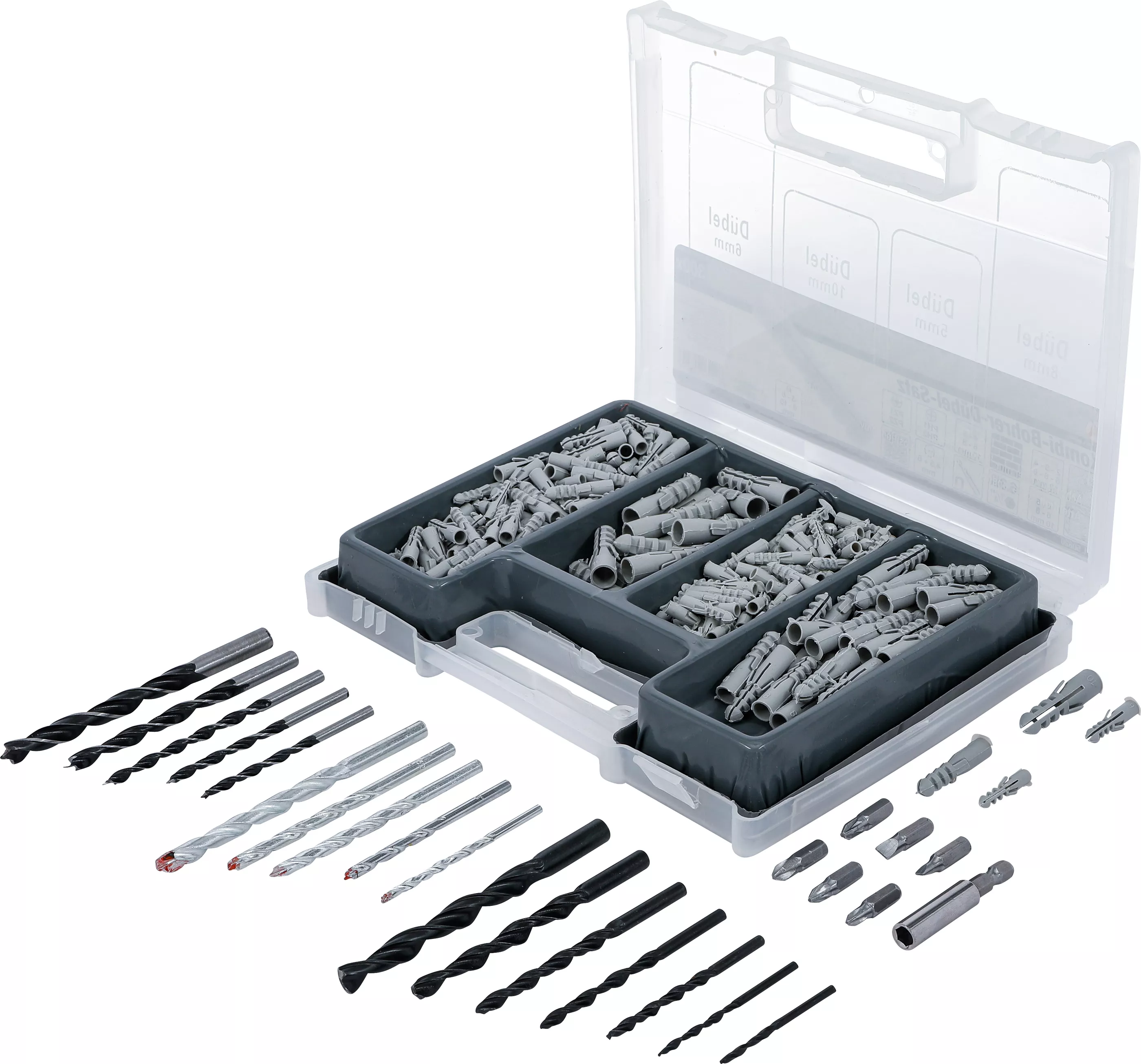 Kombi-borrpluggsats | 300 delar