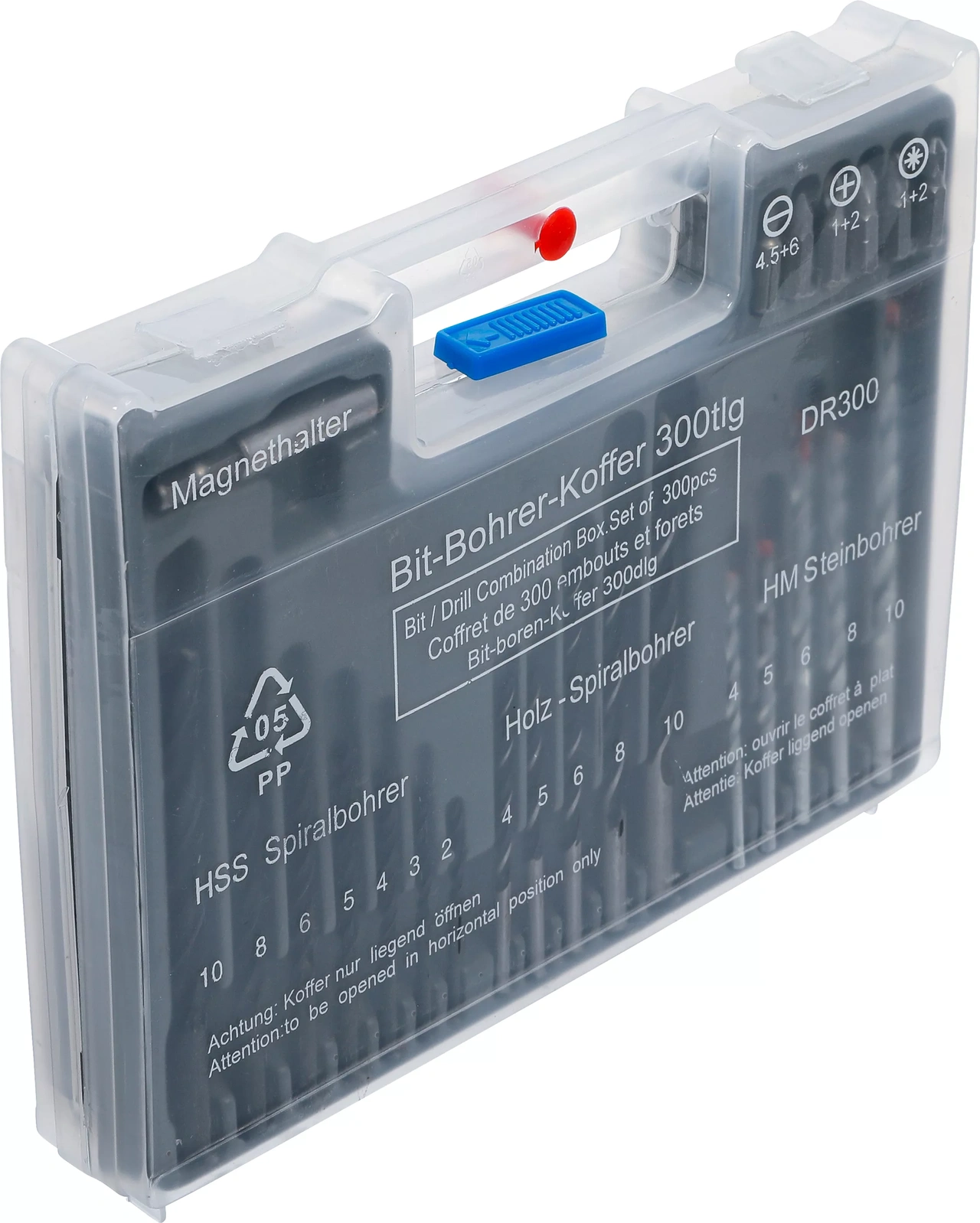 Kombi-borrpluggsats | 300 delar