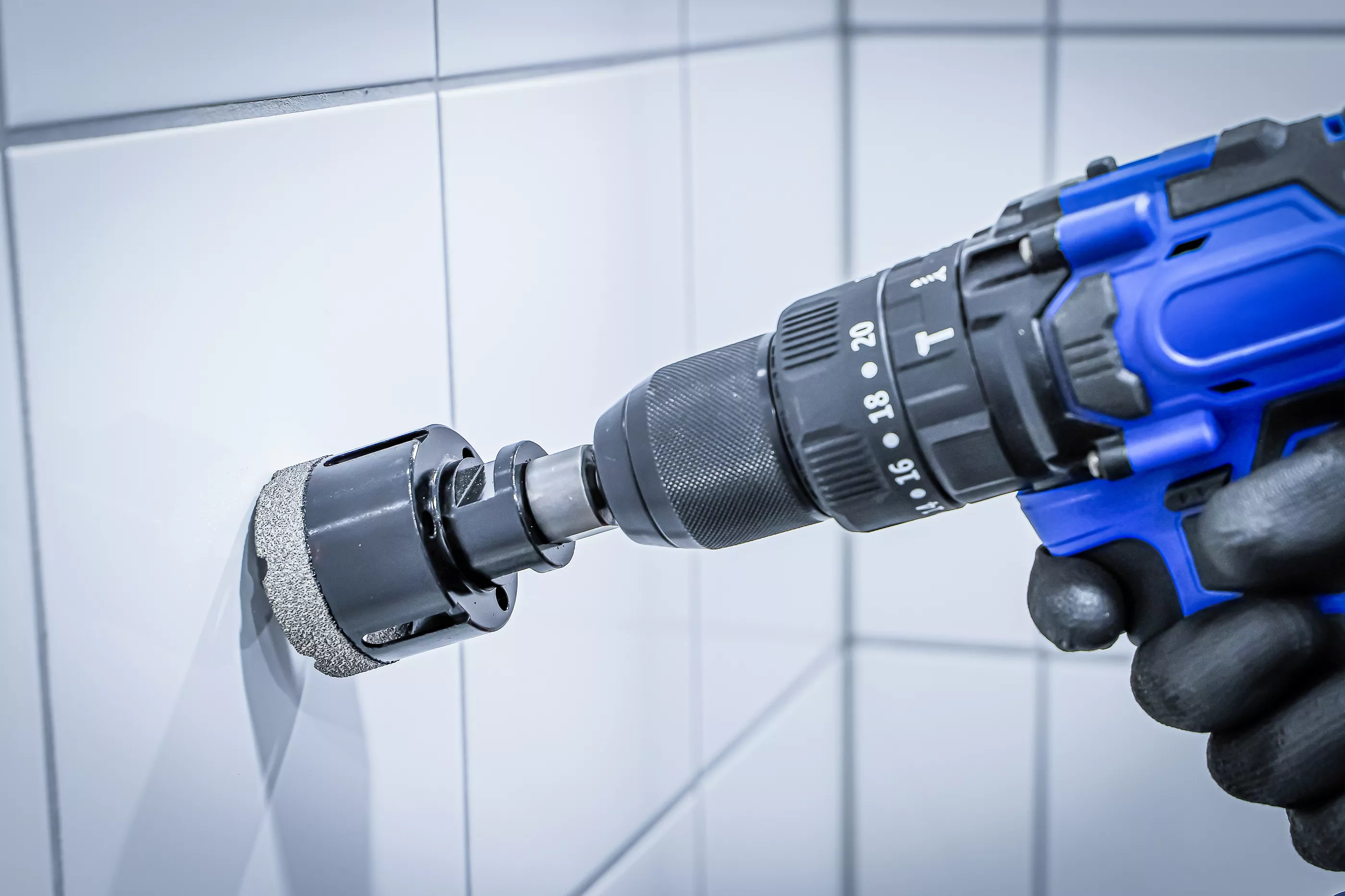 Diamantborrsats 20-68 mm 8-delar