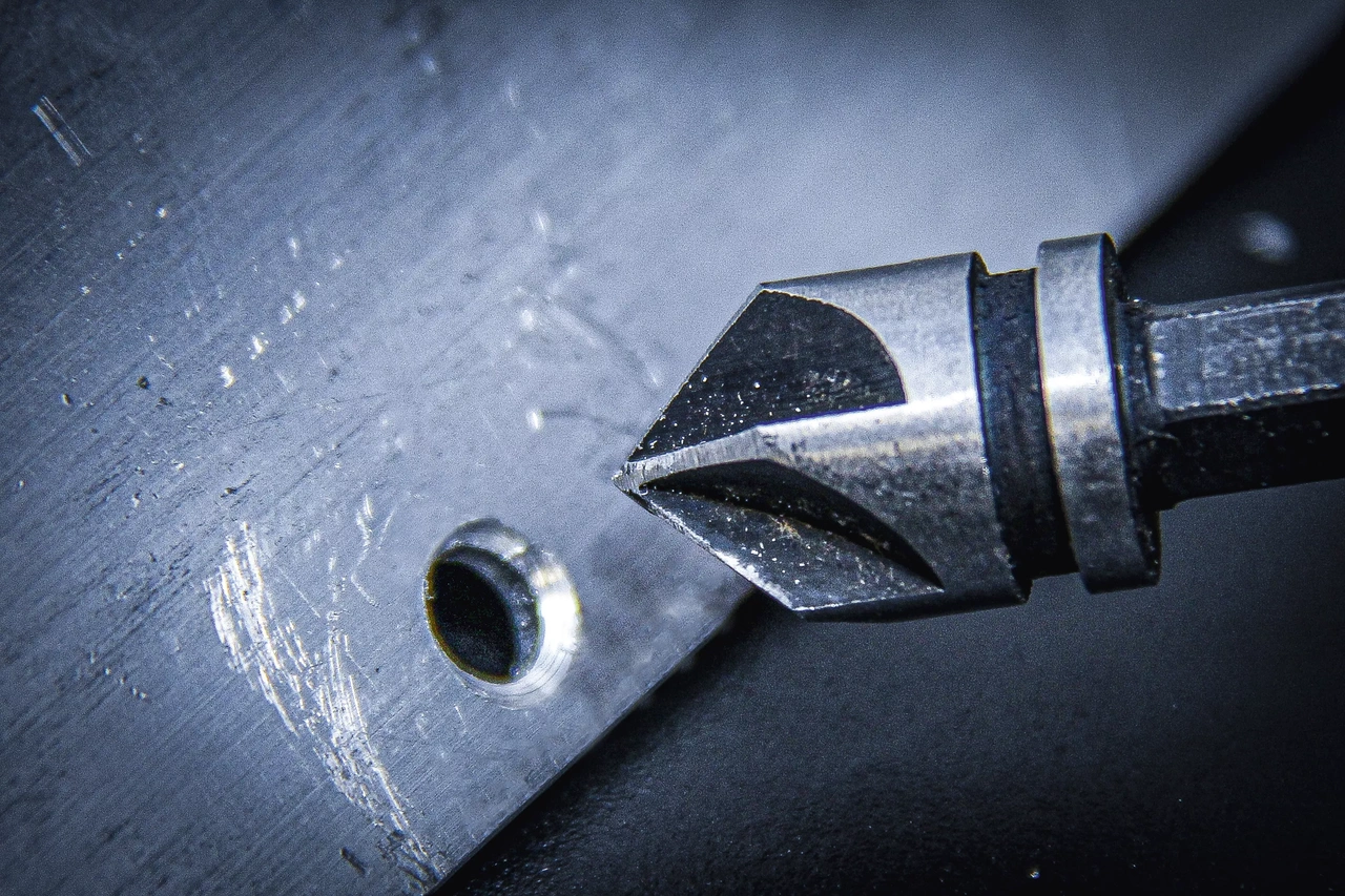 Försänkarsats HSS med bitsfäste 1/4" Ø 12, 16, 19mm 3-delar
