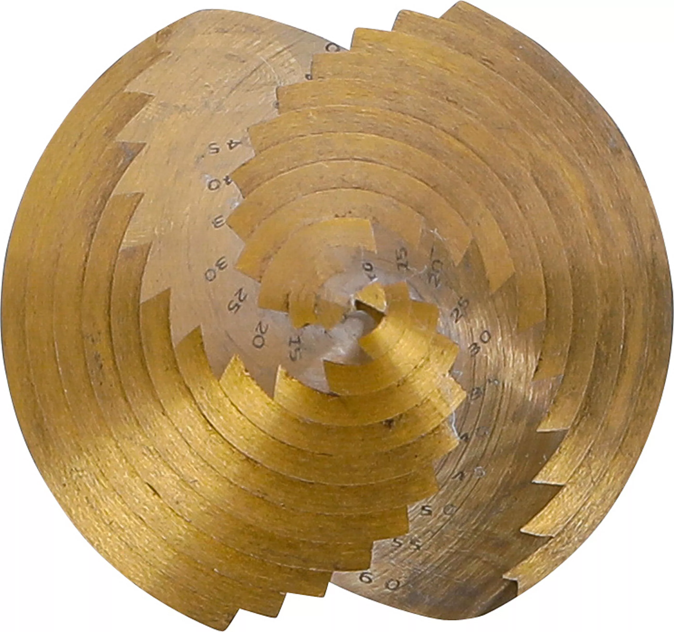 Stegborr HSS med spiralspår TiN Ø 6-60mm