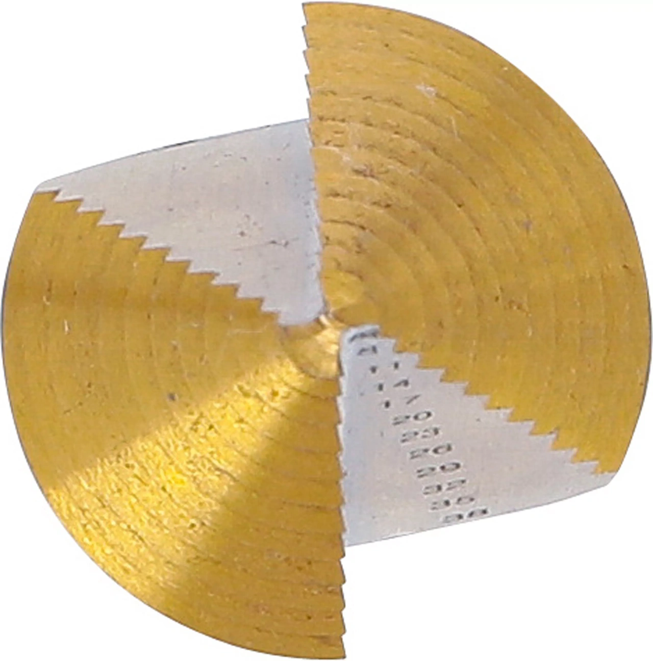 Stegborr HSS med spiralspår TiN Ø 6-38mm