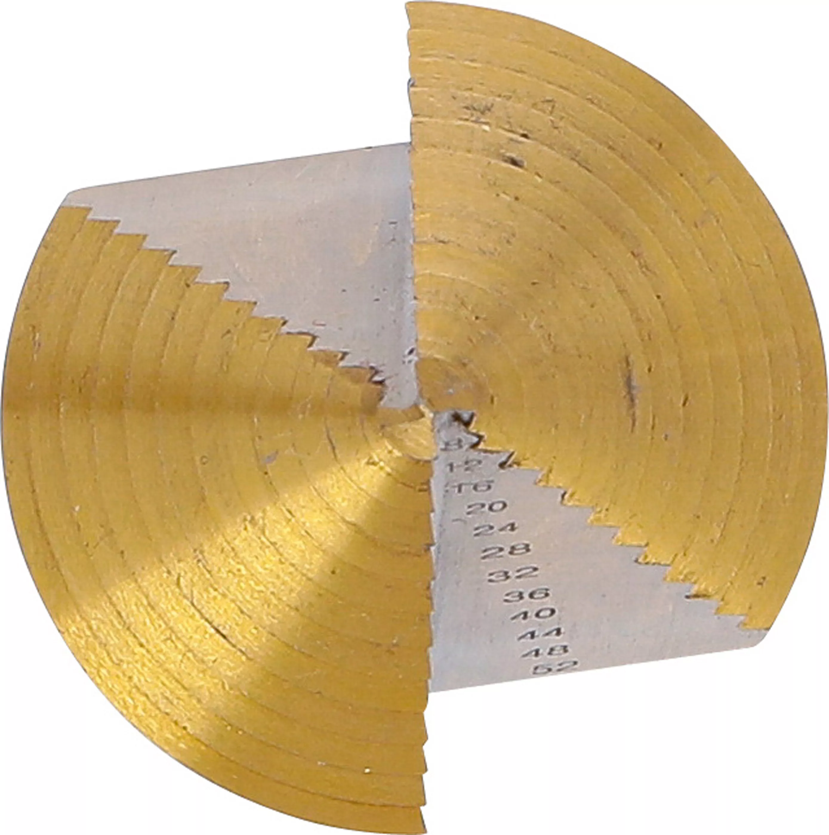 Stegborr HSS med spiralspår TiN Ø 6-52mm