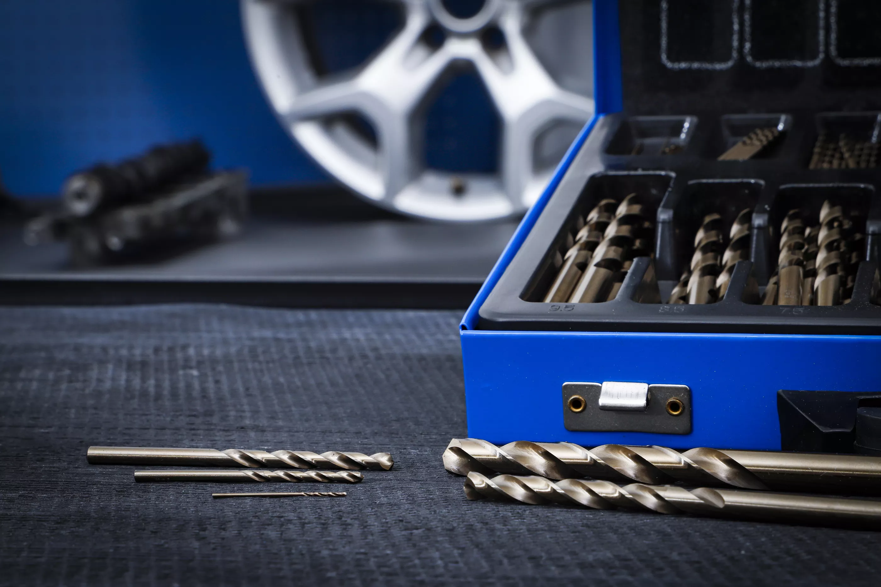 Spiralborrsats HSS Co5  1-10 mm 170-delar