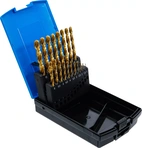 Spiralborr-sats | HSS-G | titan-nitrerat | 1 - 10 mm | 19 delar