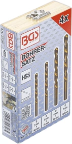 Borr-sats | HSS | Vänsterskärande | 4 delar