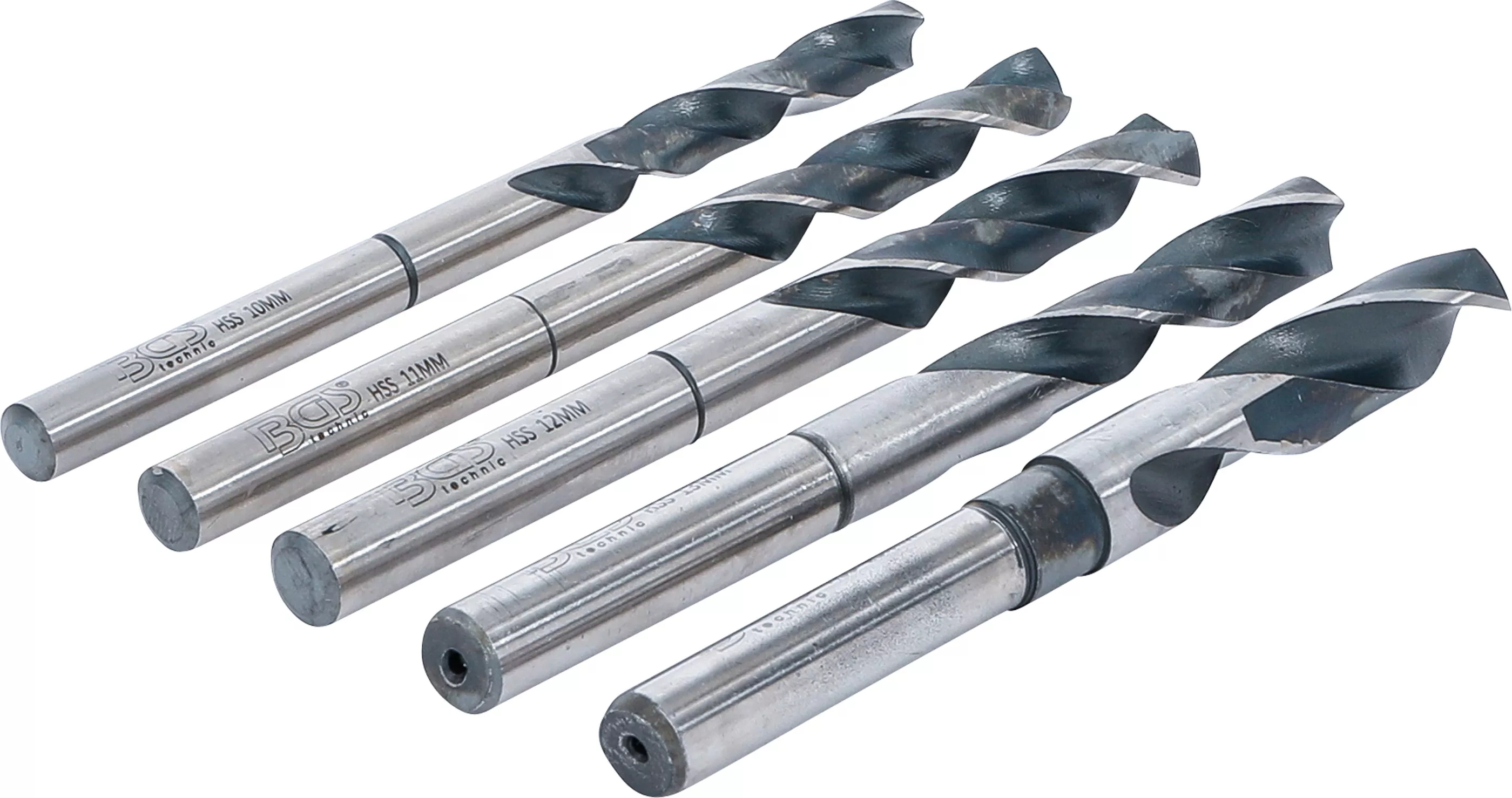 HSS-Borr-Sats | 10 - 11 - 12 - 13 - 15 mm | 5 delar