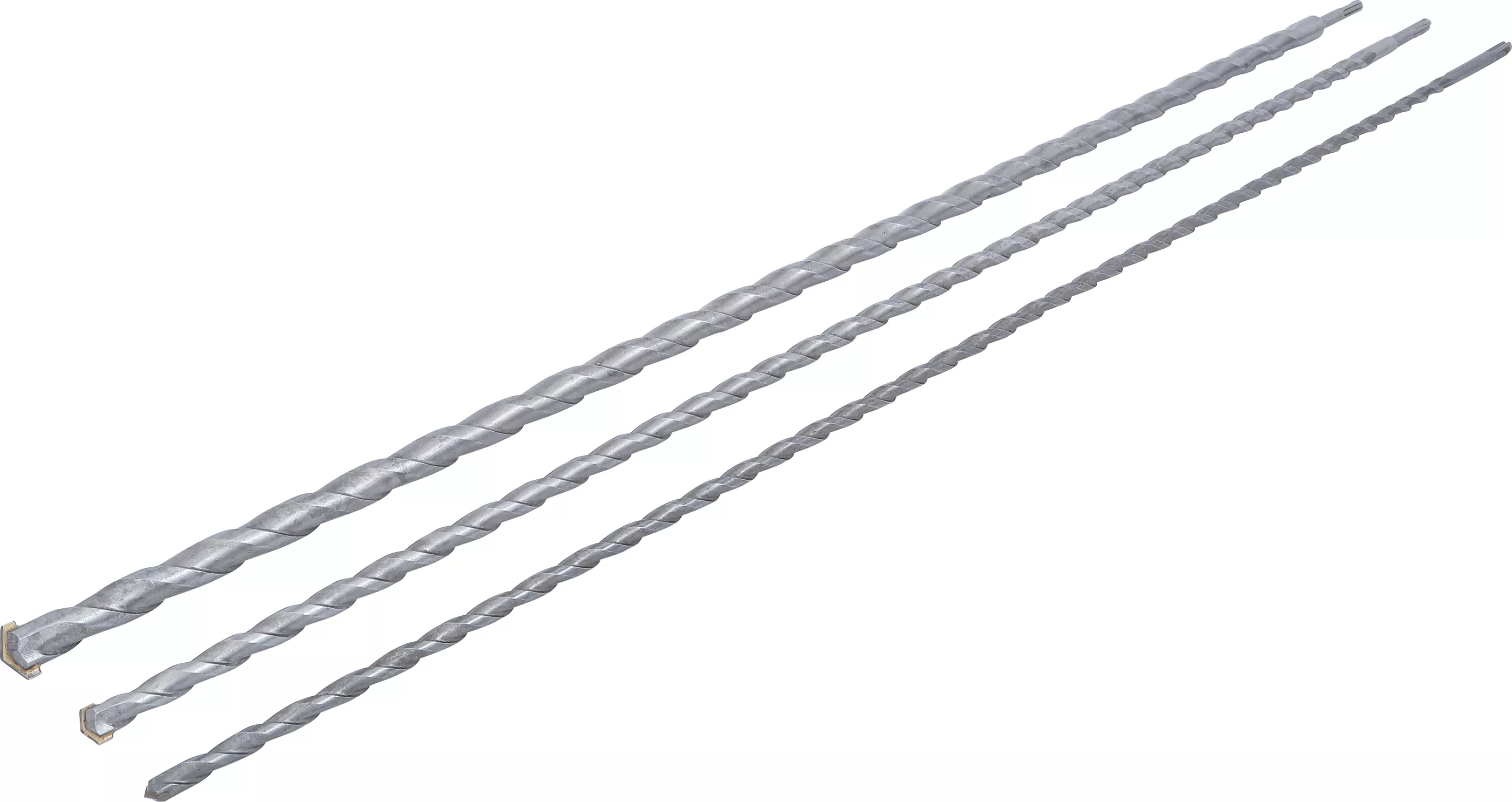 Murborr f. genomborrning-sats | SDS-skaft | 12 / 16 / 24 mm | 3 delar