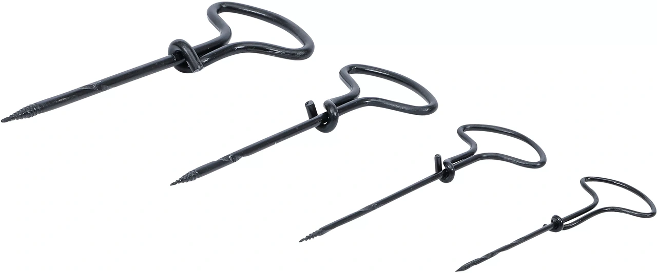 Handborrsats | 2,5 - 5 mm | 4 delar