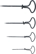 Handborrsats | 2,5 - 5 mm | 4 delar