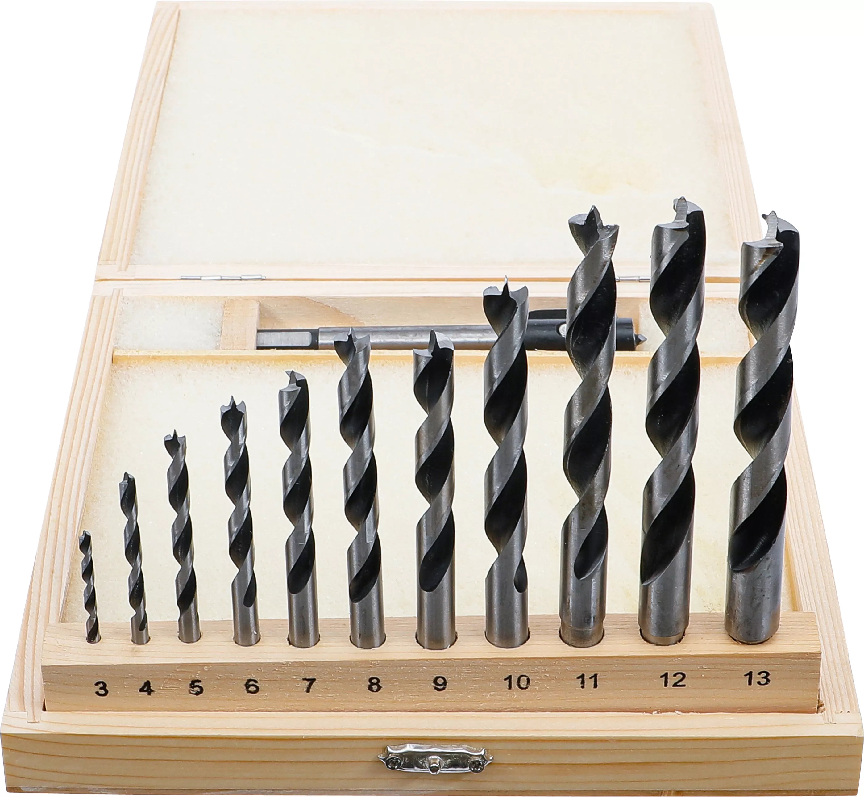 Träborr-/Centrumborr-sats | 14 delar