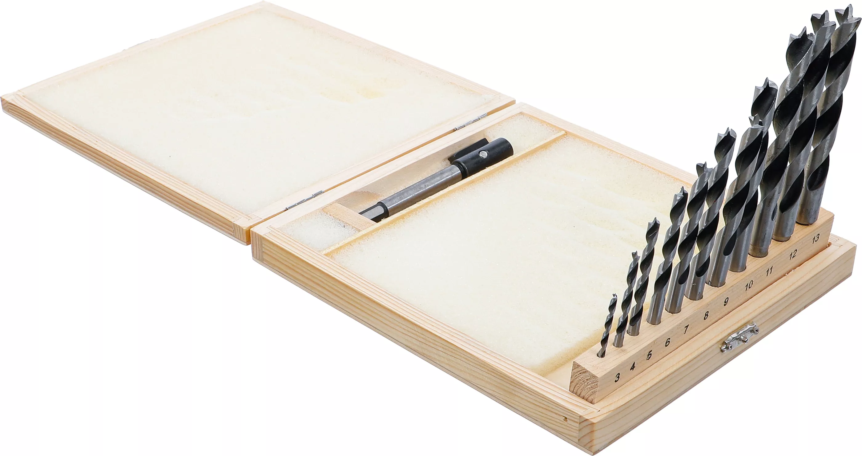 Träborr-/Centrumborr-sats | 14 delar