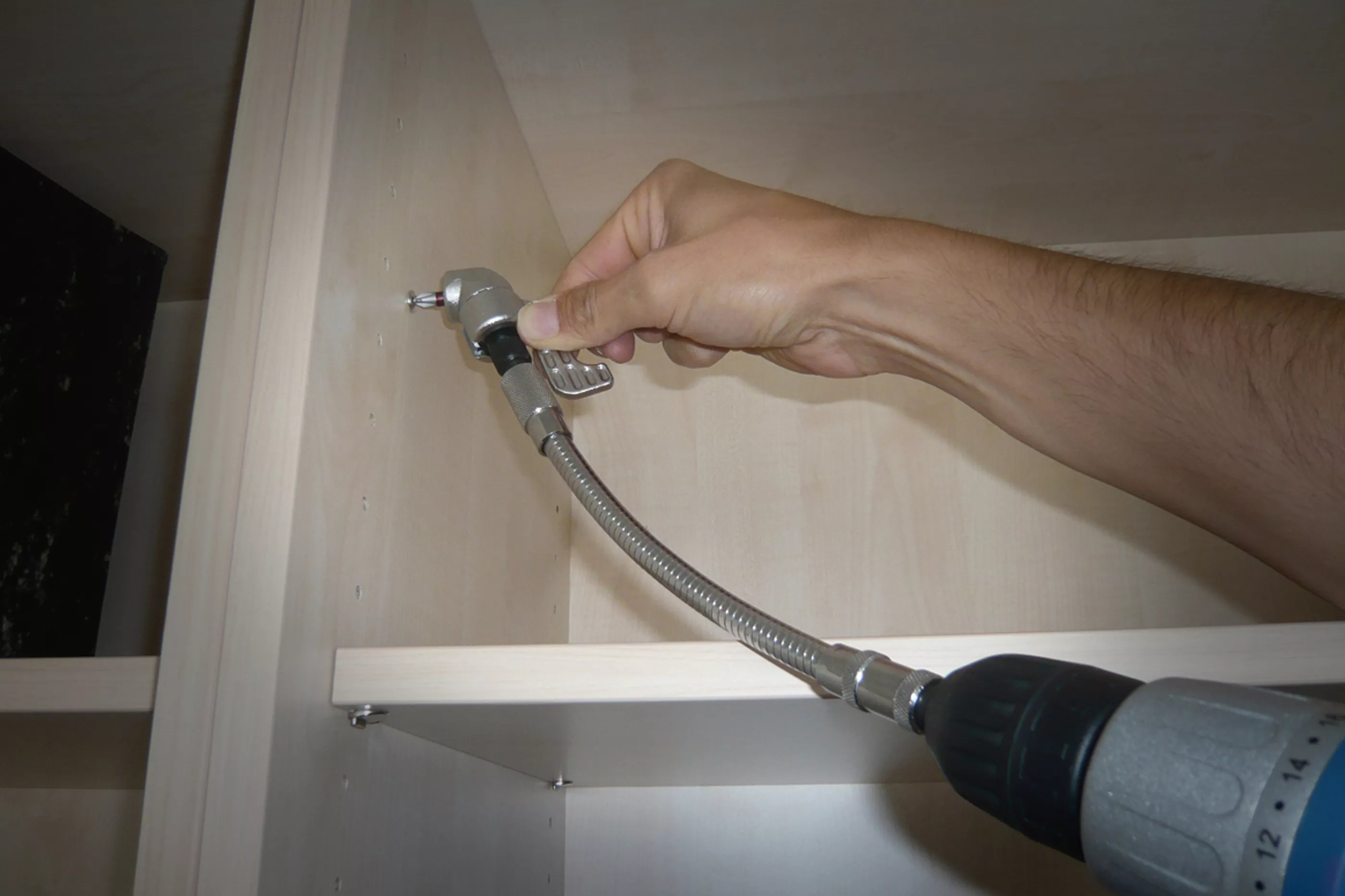 Flexibel Vinkelskruvdragare-förlängning | 6,3 mm (1/4") | 310 mm