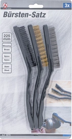Borste-sats | 225 mm | 3 delar