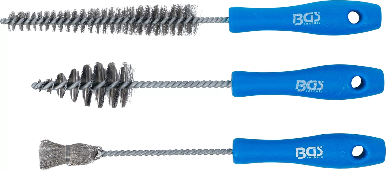 Diesel-insprutningsmunstycke rengöringsborsteset | 3 delar