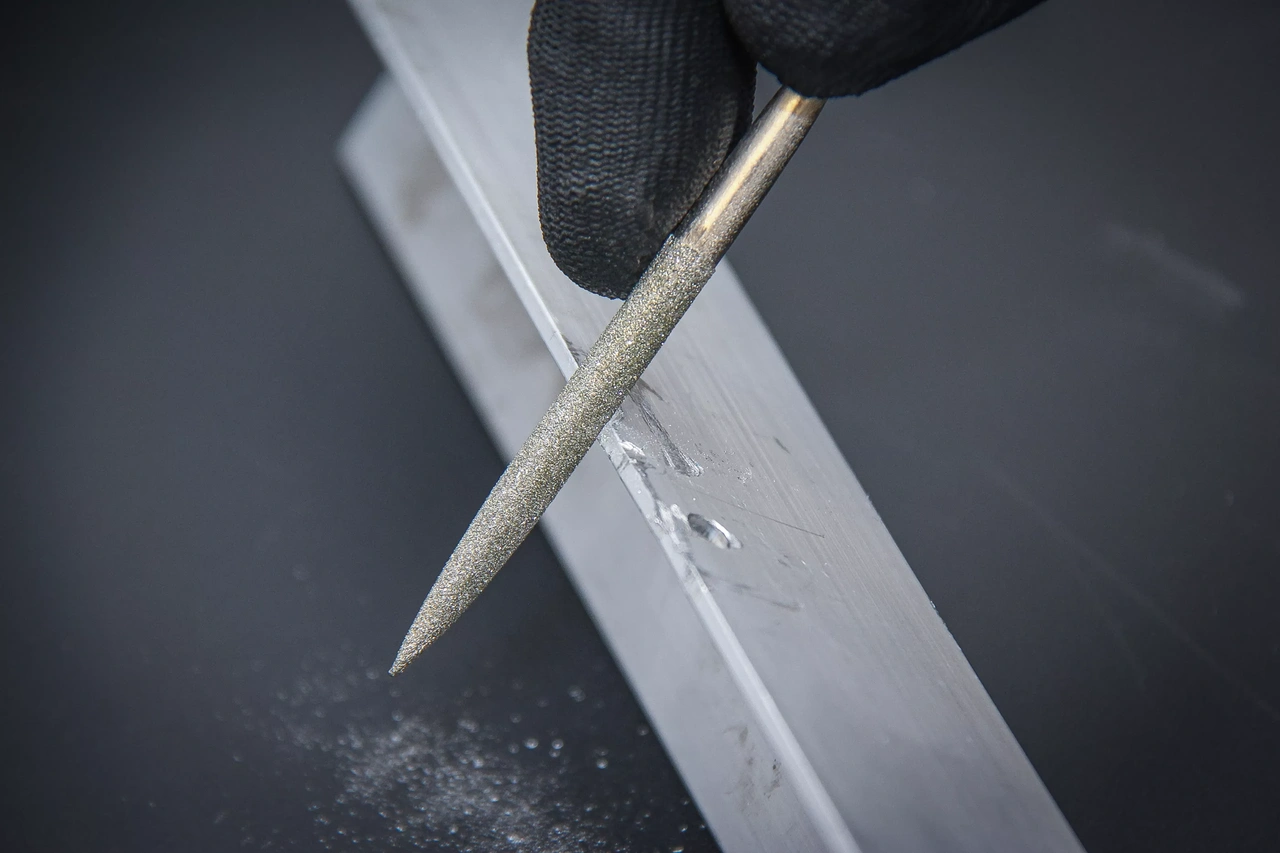 Diamantfil-sats | Rak | 140 x 3 mm | 10 delar