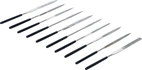 Diamantfil-sats | Rak | 140 x 3 mm | 10 delar