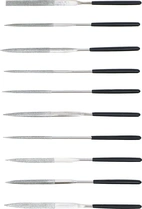 Diamantfil-sats | Rak | 140 x 3 mm | 10 delar