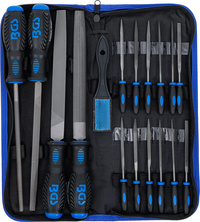 Verkstads- och nålfilssats | 17 delar