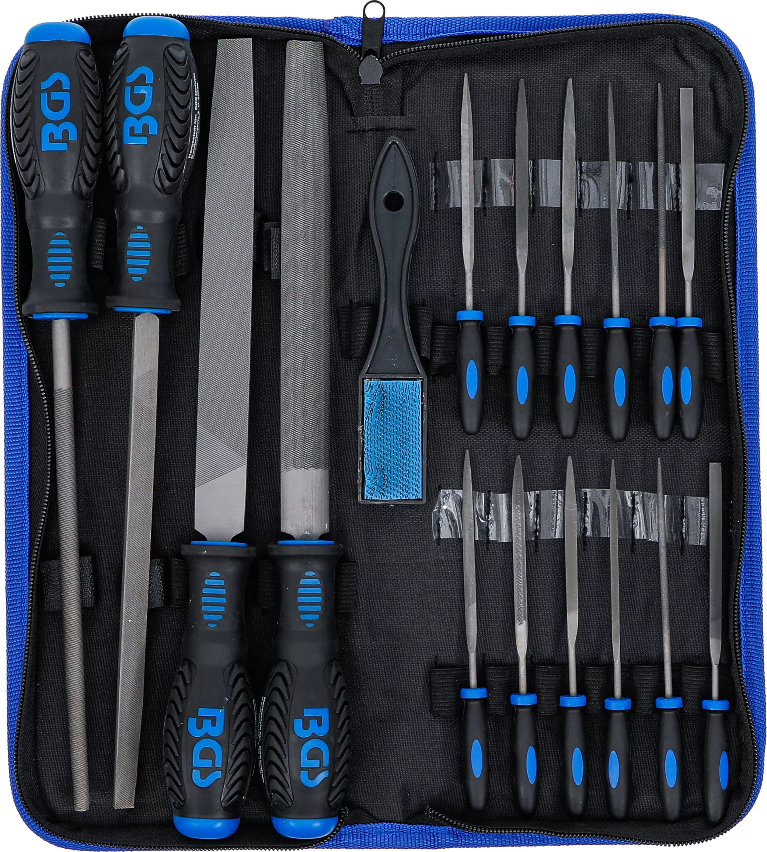 Verkstads- och nålfilssats | 17 delar