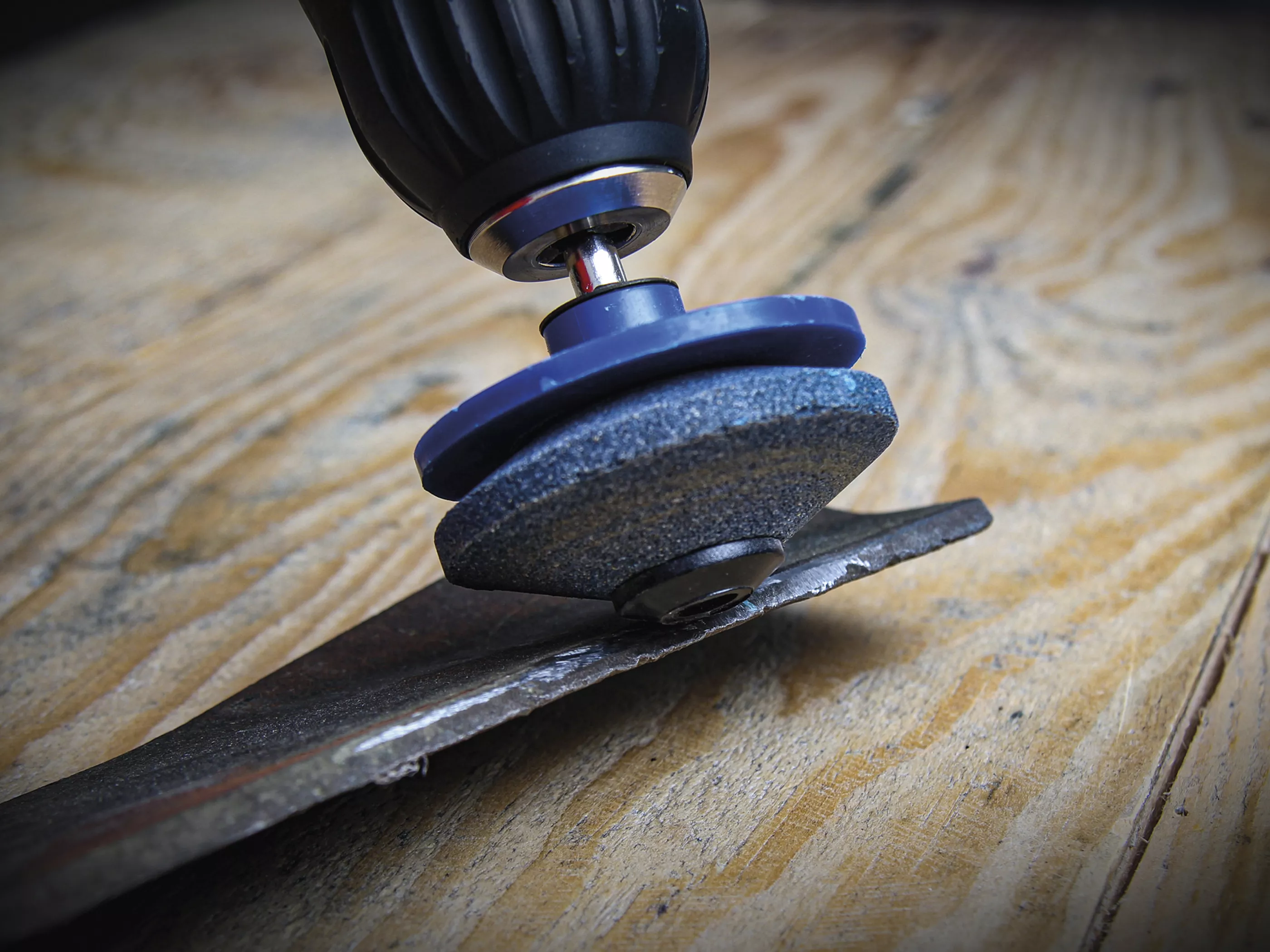 Vässare för trädgårdsredskap