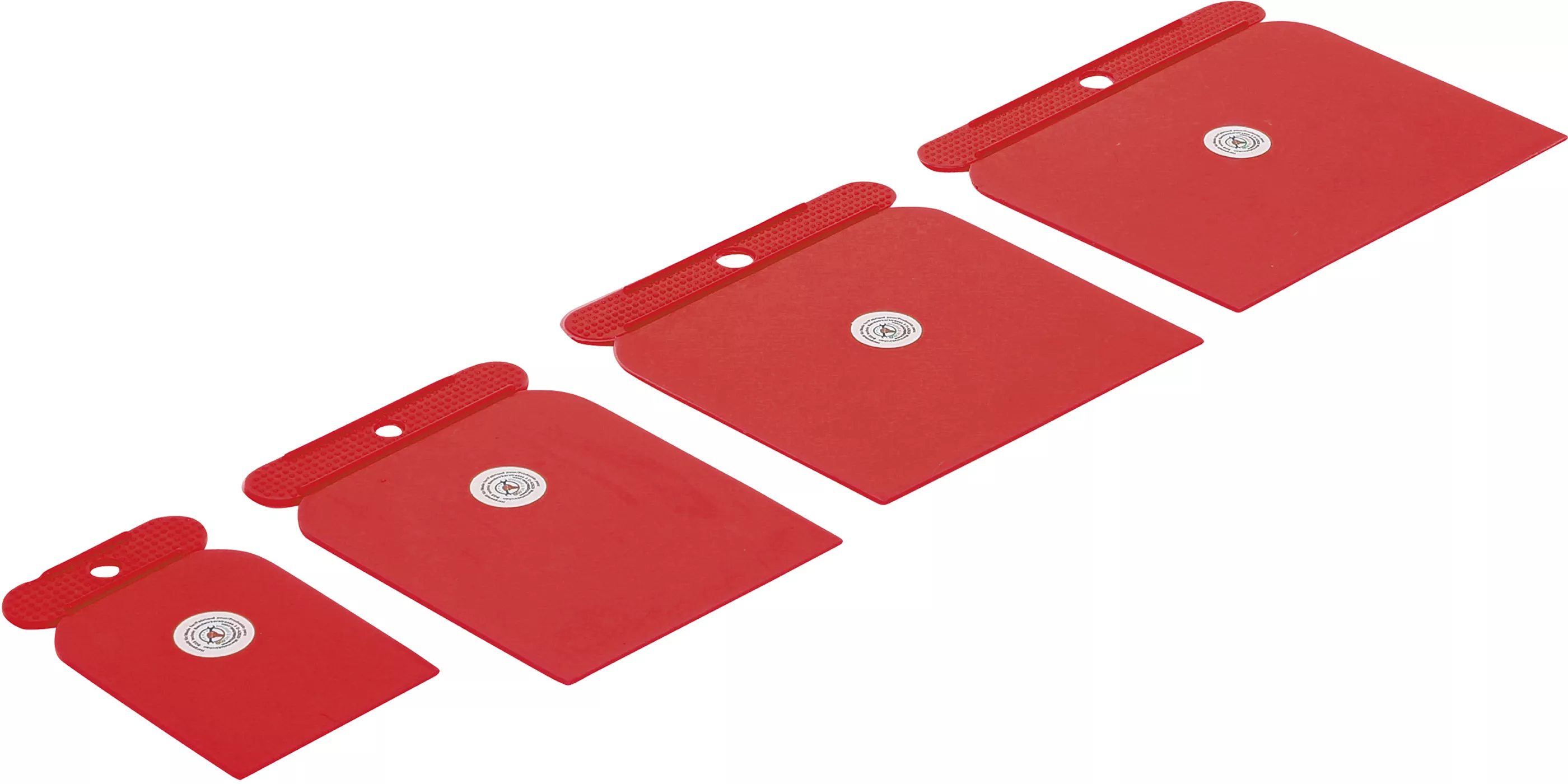 Japan-Spackel-sats | Plast | 50 / 80 / 100 / 120 mm | 4 delar