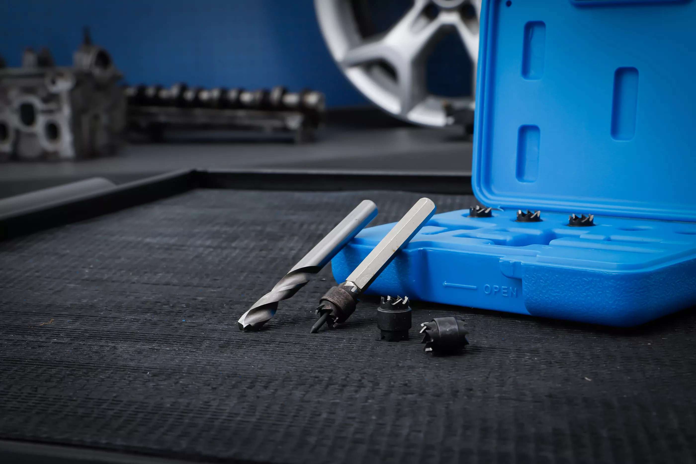 Sats för svetspunktsborr/-fräs | 10 delar