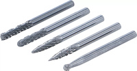 HSS-Fräsverktyg-sats, extra kort | 5 delar