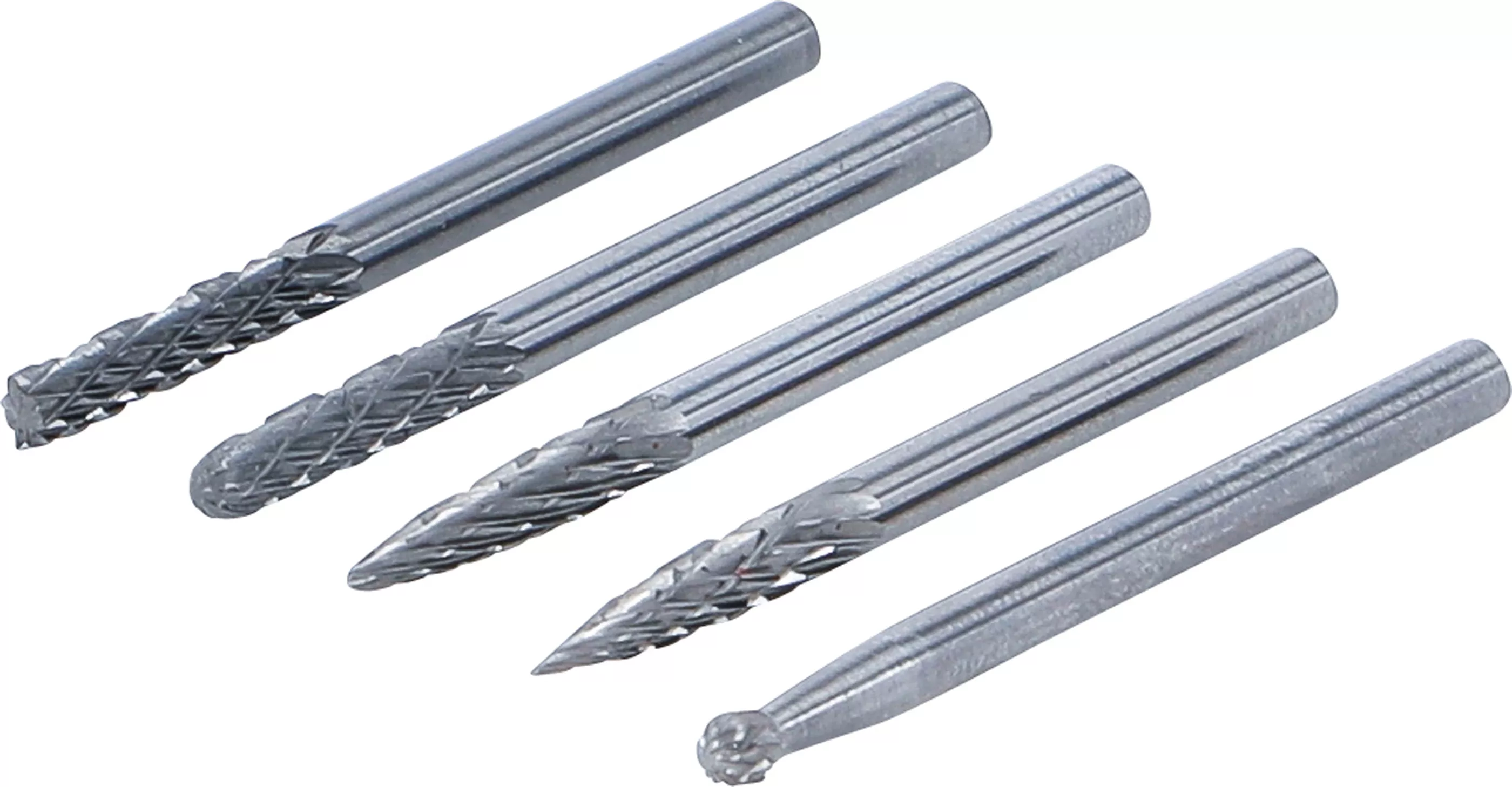 HSS-Fräsverktyg-sats, extra kort | 5 delar