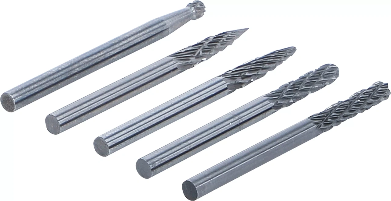HSS-Fräsverktyg-sats, extra kort | 5 delar