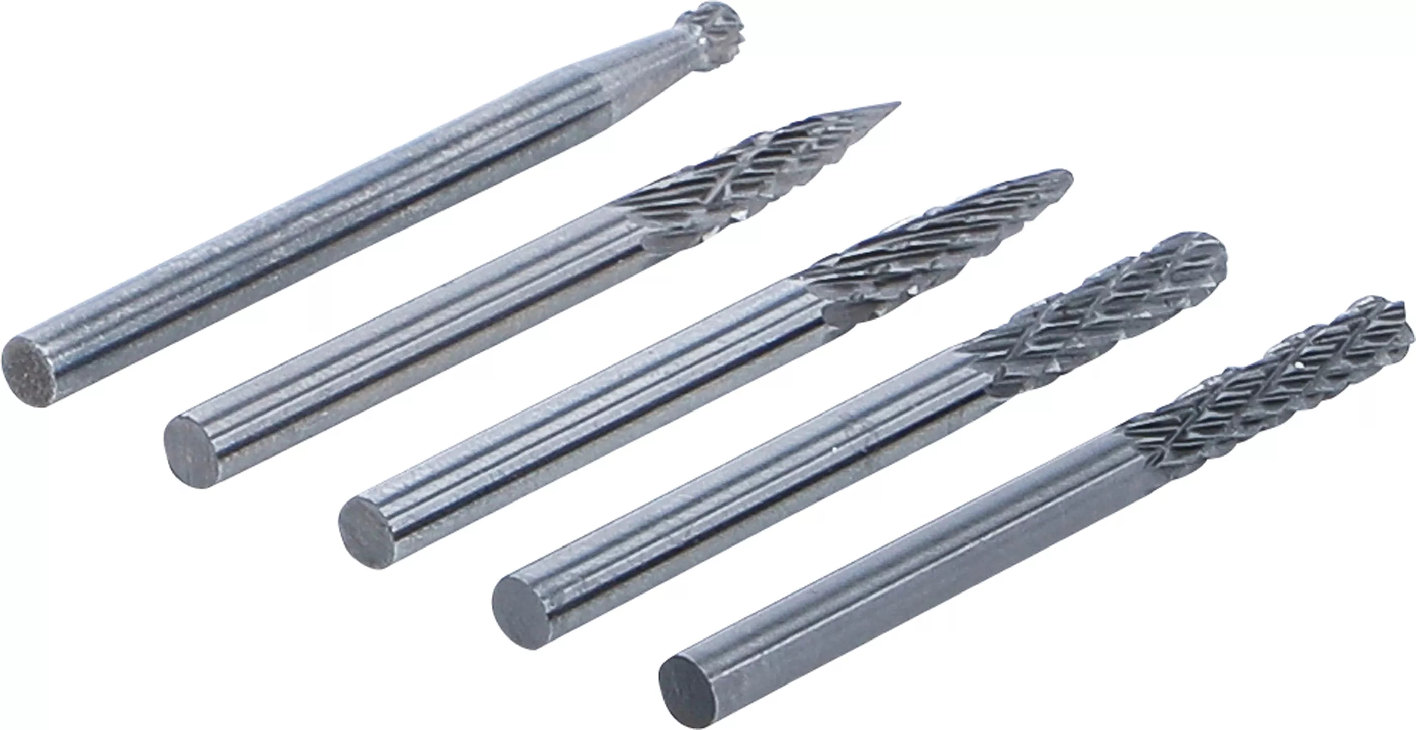 HSS-Fräsverktyg-sats, extra kort | 5 delar