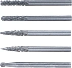 HSS-Fräsverktyg-sats, extra kort | 5 delar
