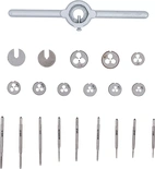 Gängverktyg-sats | M1 - M2,5 | 31 delar