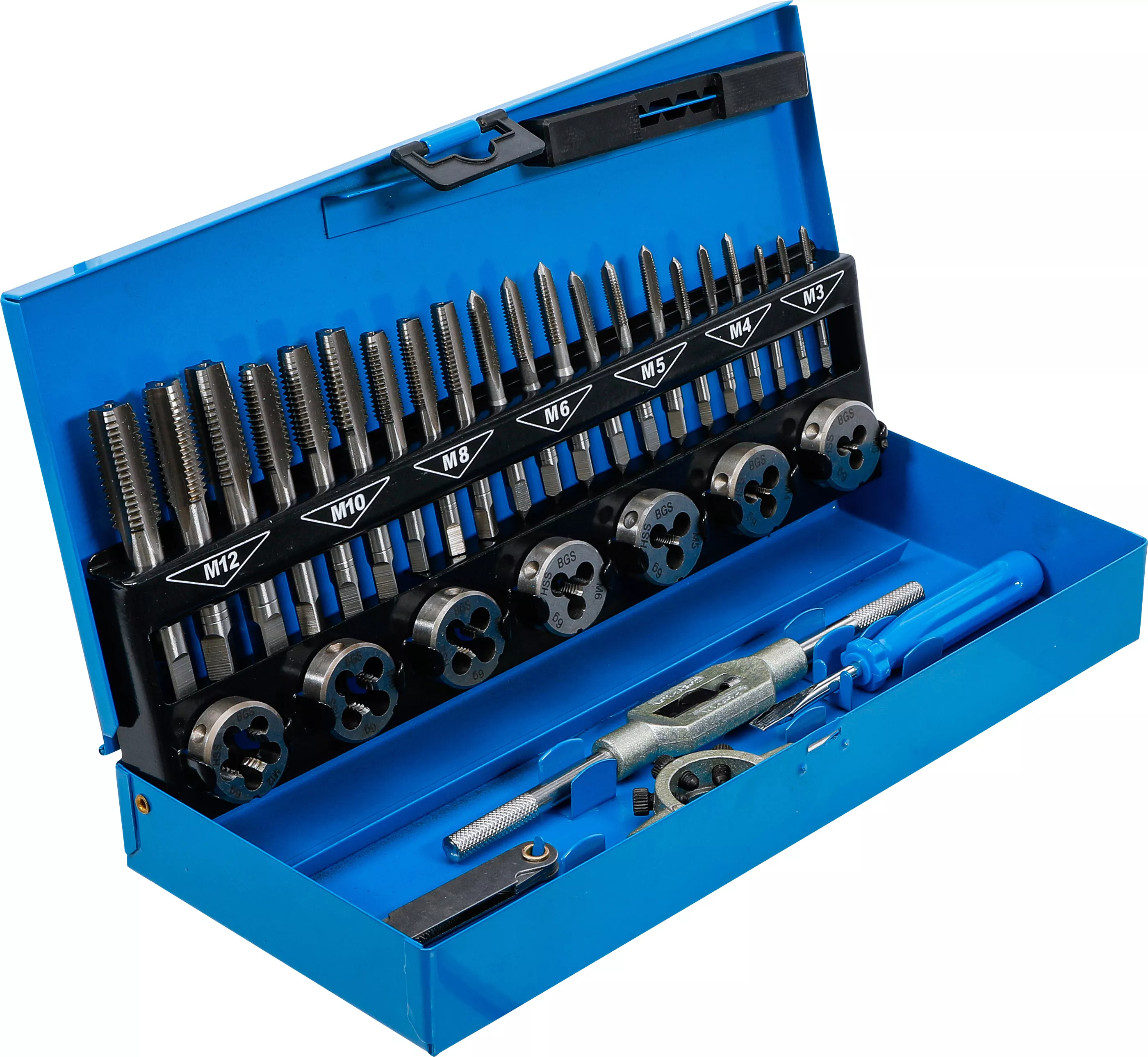 Gängverktyg-sats | M3 - M12 | 32 delar