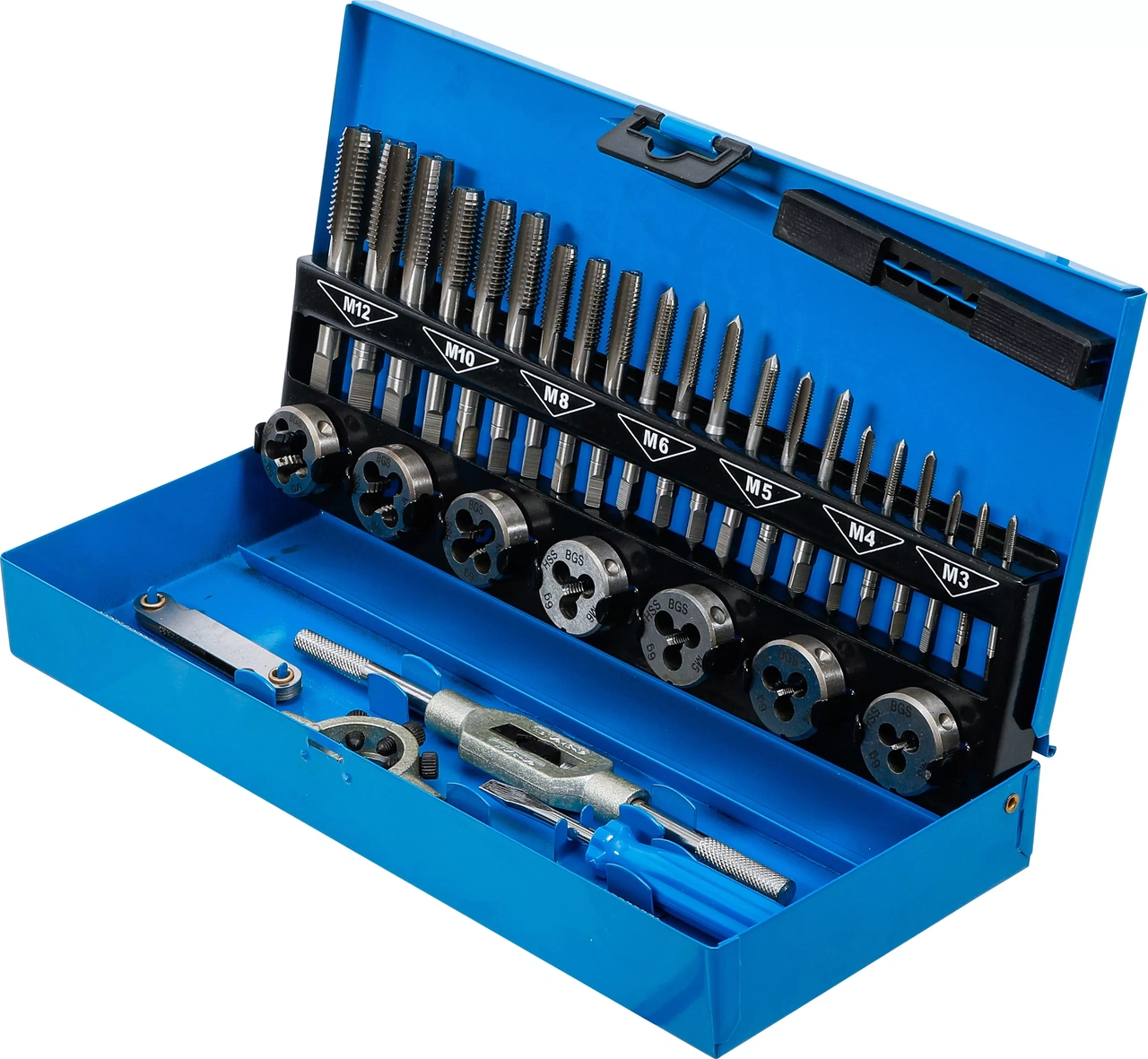 Gängverktyg-sats | M3 - M12 | 32 delar