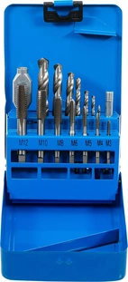 Gäng-/HSS-Tapp-sats | M3 - M12 / 2,5 - 10,2 mm