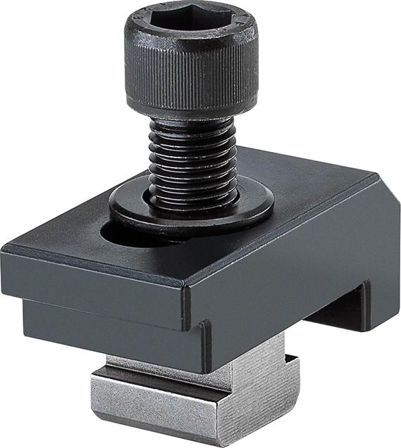 Spännklove till NC-Kompaktskruvstycke till T-språskruv