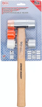 Byteshuvud-hammare | Hickory-skaft | Ø 35 mm