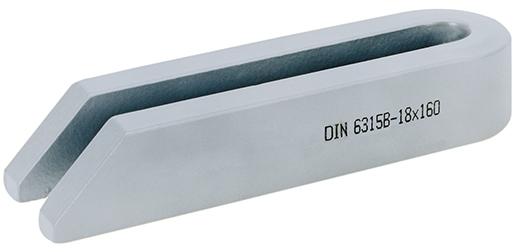 Spännjärn gaffel fasad DIN 6315B 14x125mm