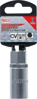 Pinnbultar-Utdrivare | 12,5 mm (1/2") | 7 mm